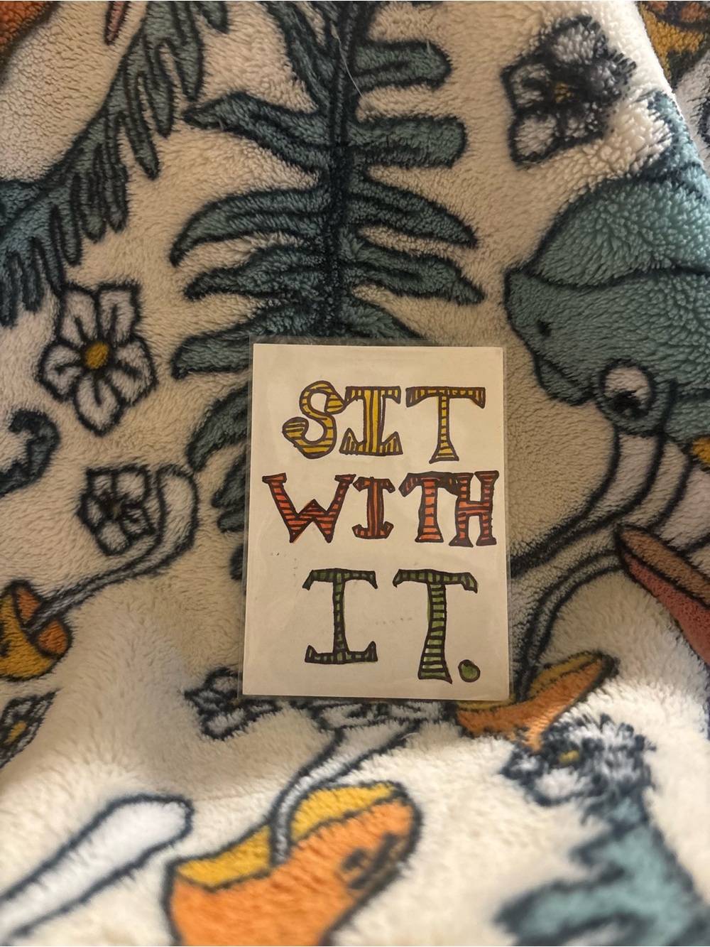 ORIGINAL ACEO “SIT WITH IT”